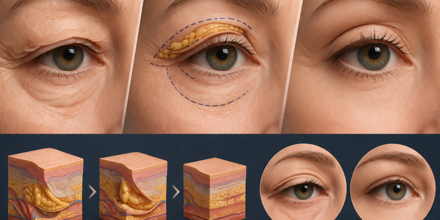 Bu içerikte göz kapağı düşüklüğünün nedenleri, blefaroplasti (göz kapağı estetiği) ile pitozis arasındaki farklar ve kaş düşüklüğünün göz kapağı üzerindeki etkileri detaylı ve anlaşılır şekilde ele alınmaktadır. Göz çevresinde oluşan sarkma ve fonksiyonel problemler hakkında kapsamlı bir rehber sunulmaktadır.